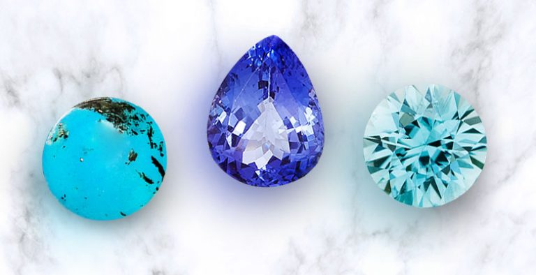 Turquoise, Tanzanite & Zircon: December’s Birthstones