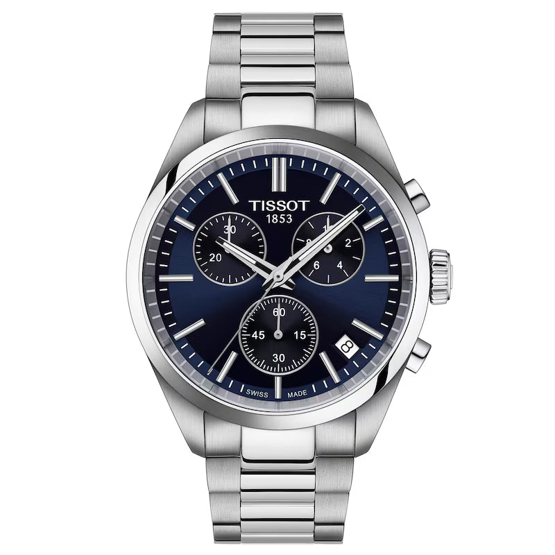 Tissot PR 100 40mm Chronograph T150.417.11.041.00