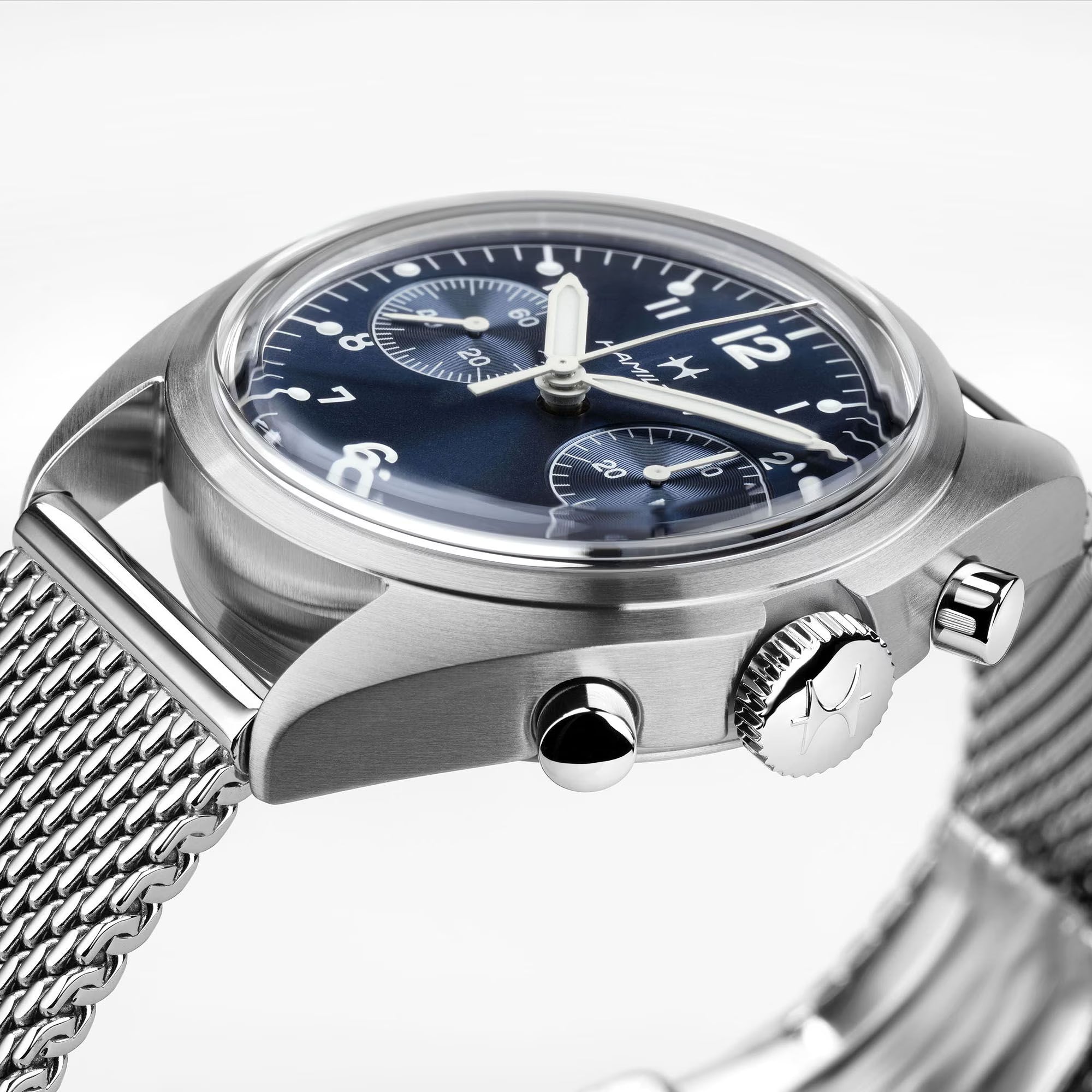 Hamilton Khaki Aviation Pilot Pioneer Mechanical Chrono H76409140