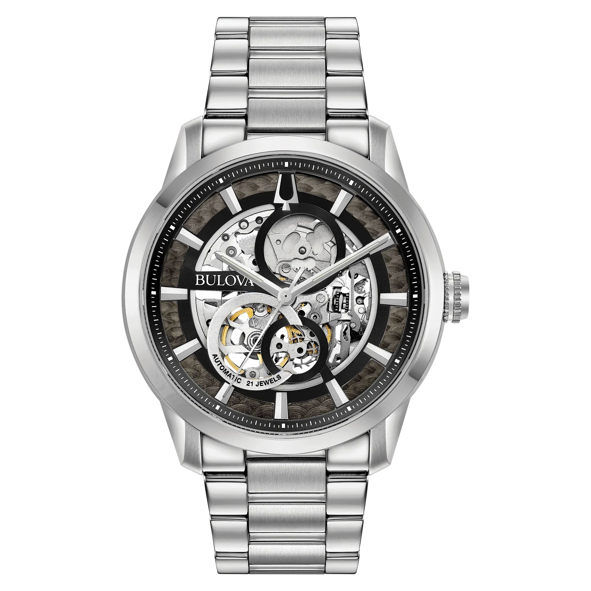 Bulova Sutton Automatic Skeletonized 96A208