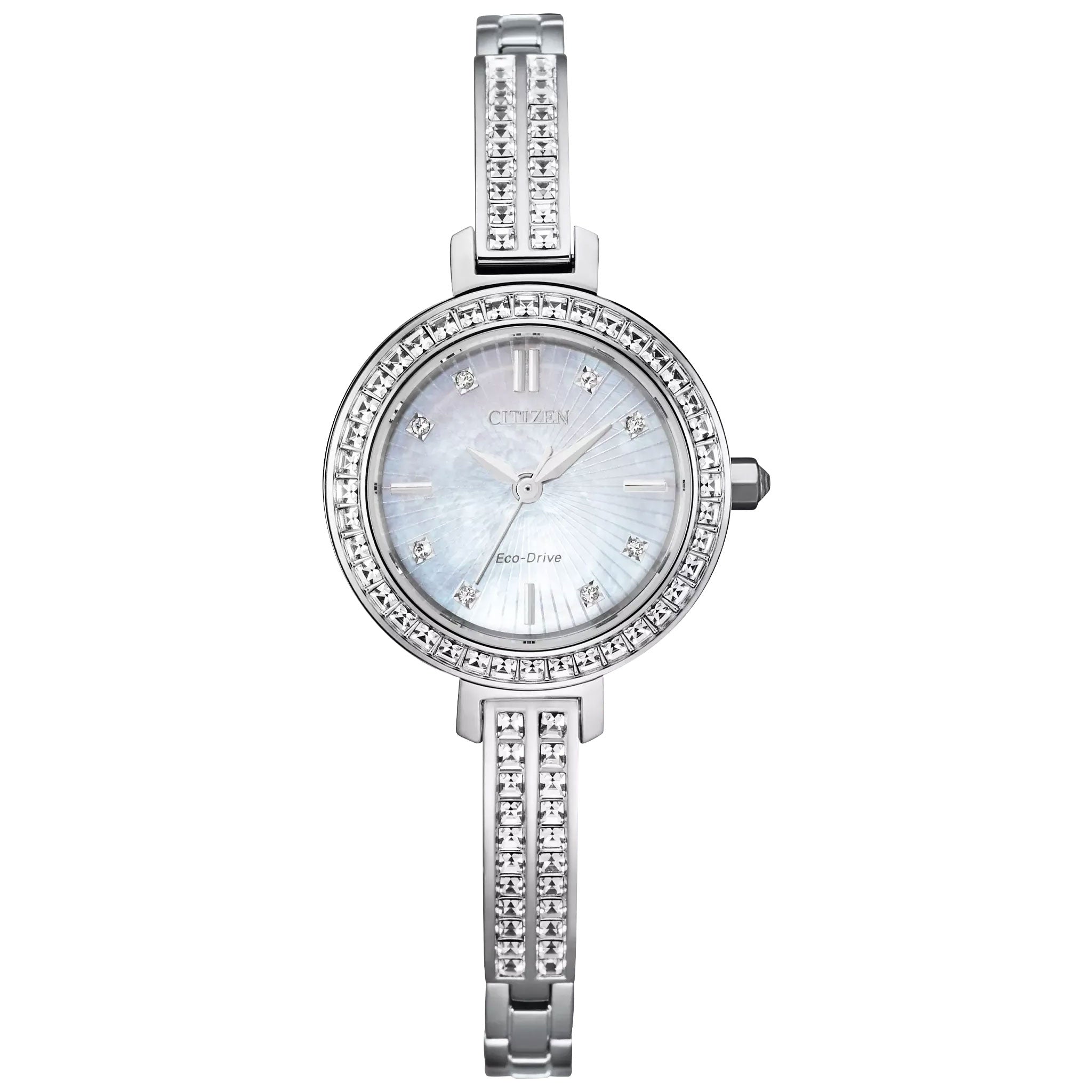 Citizen Eco-Drive Silhouette Crystal EM0860-51D